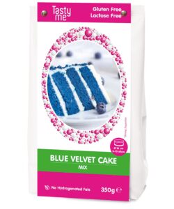 Tasty Me Blue Velvet Cake mix 350 gram - GLUTENVRIJ & LACTOSEVRIJ