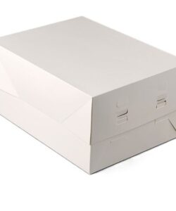 Cake box rechthoek met cakeboard wit - 40,5 cm x 30,5 cm in hoogte verstelbaar 12 - 20 cm bij cake, bake & love 9 Cake box rechthoek met cakeboard wit - 40,5 cm x 30,5 cm in hoogte verstelbaar 12 - 20 cm - afbeelding 3