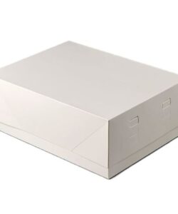 Cake box rechthoek met cakeboard wit - 40,5 cm x 30,5 cm in hoogte verstelbaar 12 - 20 cm bij cake, bake & love 8 Cake box rechthoek met cakeboard wit - 40,5 cm x 30,5 cm in hoogte verstelbaar 12 - 20 cm - afbeelding 2