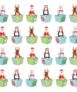 Diy adventskalender kerstfiguren - 24 doosjes bij cake, bake & love 9 Diy adventskalender kerstfiguren - 24 doosjes - afbeelding 3