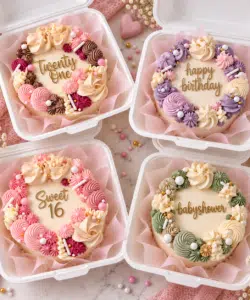 Bento taartjes cakebox reservering - afbeelding 2