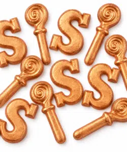 Dobla Chocoladedecoratie Sinterklaas Letter & Staf pk/12