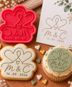 Koekjesuitsteker met impressie eigen ontwerp bij cake, bake & love 8 Koekjesuitsteker met impressie eigen ontwerp - afbeelding 3