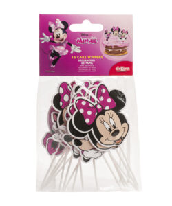 Dekora disney minnie mouse cupcake prikkers set/16 bij cake, bake & love 9 Dekora disney minnie mouse cupcake prikkers set/16 - afbeelding 2