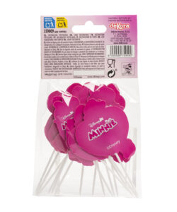 Dekora disney minnie mouse cupcake prikkers set/16 bij cake, bake & love 10 Dekora disney minnie mouse cupcake prikkers set/16 - afbeelding 3