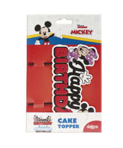 Dekora disney mickey & minnie mouse happy birthday taarttopper 16,5 cm bij cake, bake & love 10 Dekora disney mickey & minnie mouse happy birthday taarttopper 16,5 cm - afbeelding 3