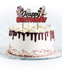 Dekora disney mickey & minnie mouse happy birthday taarttopper 16,5 cm bij cake, bake & love 11 Dekora disney mickey & minnie mouse happy birthday taarttopper 16,5 cm - afbeelding 4