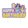 Dekora bluey happy birthday papieren taarttopper 16,5 cm bij cake, bake & love 2 Dekora bluey happy birthday papieren taarttopper 16,5 cm bij cake, bake & love 1