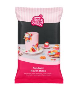 FunCakes Fondant Raven Black 1kg