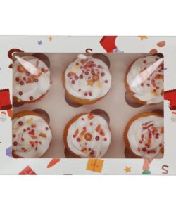 Funcakes cupcake doos 6 sinterklaas pk/3 - afbeelding 3