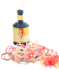 Confetti Popper Single – Let's Celebrate